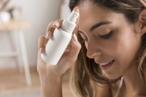 agua avena piel