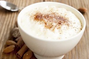 Arroz con leche vegano