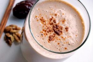 El batido de plátano es una excelente bebida natural energética
