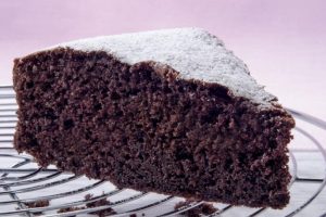 Bizcocho de chocolate esponjoso