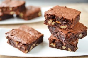 Cómo hacer Brownies de chocolate negro y nueces