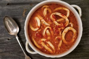 Como hacer calamares en salsa americana