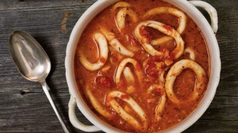 Como hacer calamares en salsa americana