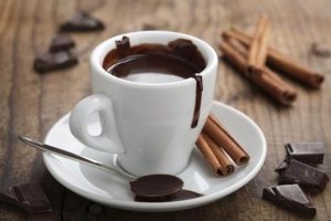 Receta de chocolate caliente con canela