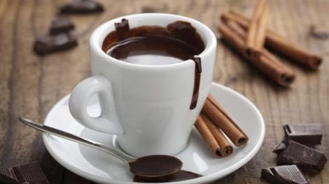 Receta de chocolate caliente con canela