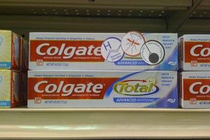 Investigan sobre la presencia de triclosán en la pasta de dientes Colgate Total