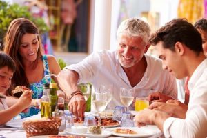 Beneficios de comer en familia
