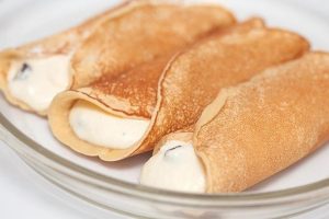 Receta de crepes de ricotta