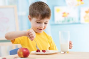 El desayuno para nuestros hijos