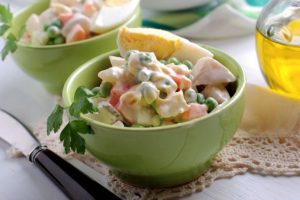 Receta de ensaladilla rusa ligera