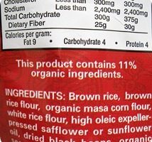 Para que sirve la etiqueta de alimento
