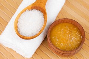 Exfoliante natural de sal marina
