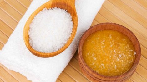 Exfoliante natural de sal marina