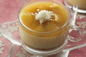 Cómo hacer flanes de turrón