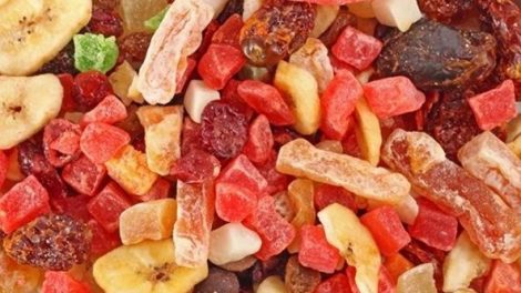 Frutas deshidratadas