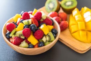frutas para la piel