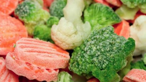¿Pierden beneficios las verduras congeladas?