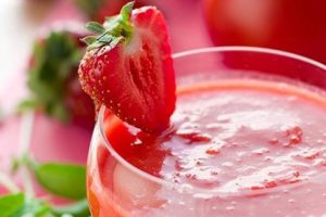 Receta de gazpacho de frutos rojos