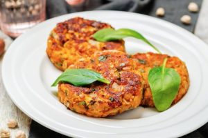 Cómo hacer hamburguesa de garbanzos