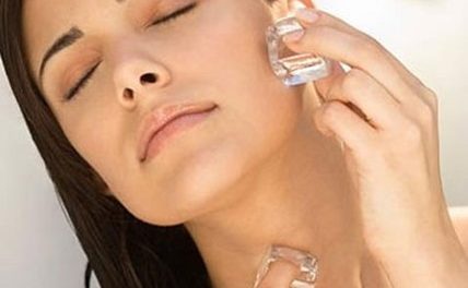 Los beneficios de los cubos de hielo para la piel