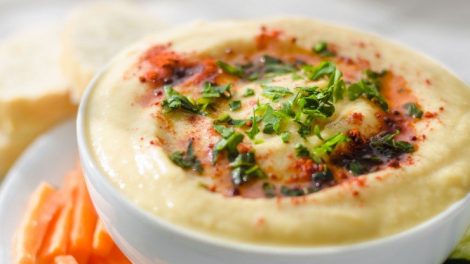Receta de hummus de garbanzo