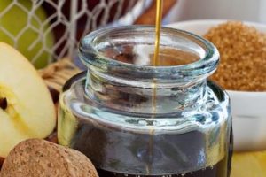 Receta de jarabe de manzana para el estreñimiento