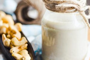 Leche de anacardos