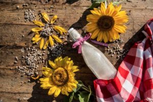 Bebida vegetal de semillas de girasol