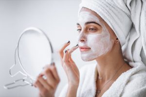 mascarilla iluminadora