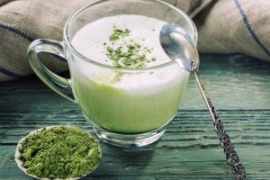 Matcha con leche