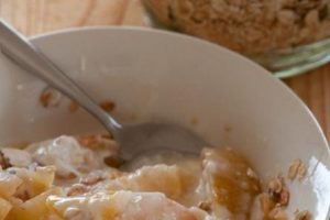 Cómo hacer un delicioso muesli de avena, manzana y semillas