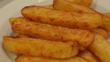 Trucos para hacer patatas fritas ligeras