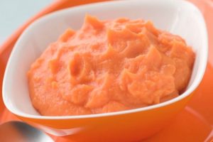 Receta de puré de batata para el bebé