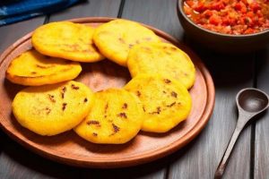 Receta de arepas de Venezuela