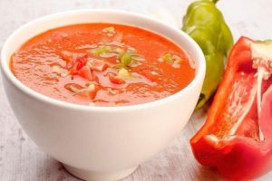 Receta de gazpacho andaluz