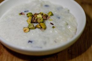 Receta de leche de pistacho