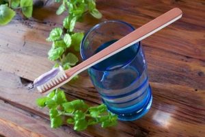 Pasta de dientes naturales con plantas medicinales