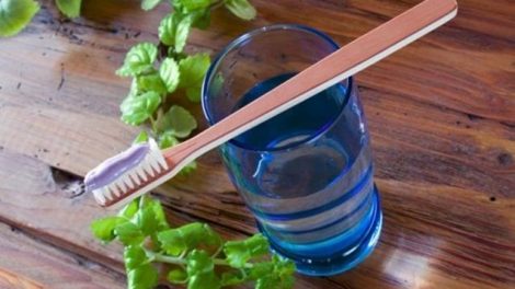 Pasta de dientes naturales con plantas medicinales