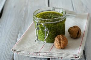 Receta de salsa de nueces