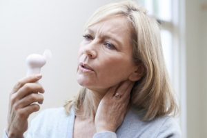 Sofocos femeninos y menopausia