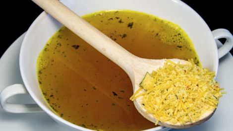 Sopas preparadas de sobre