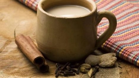 Té Masala Chai con leche