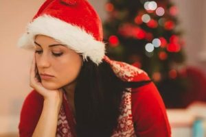 La tristeza es muy común en Navidad