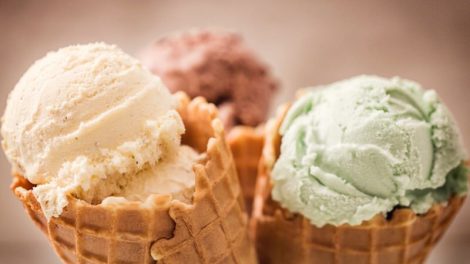 Información nutricional del helado